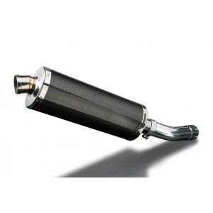 Delkevic slip-on kit Oval Carbon 350mm - GSF1250 BANDIT (2007-2016)