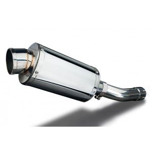 Delkevic slip-on kit Oval RVS 225mm - GSF1250 BANDIT (2007-2016)