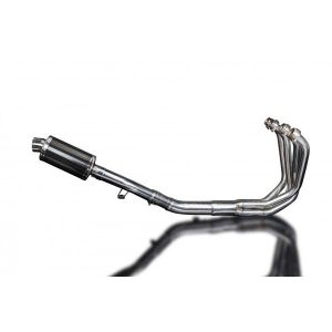 Delkevic volledig systeem Oval Carbon 225mm - GSF1250 BANDIT (2007-2014)