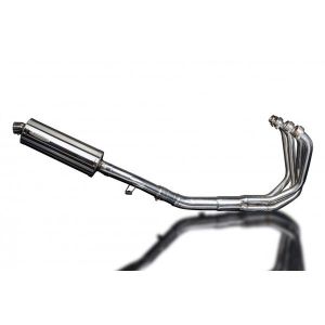 Delkevic volledig systeem Oval RVS 350mm - GSF1250 BANDIT (2007-2014)