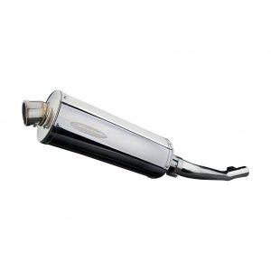 Delkevic slip-on kit Oval RVS 350mm - GSF600 BANDIT (1995-2005)