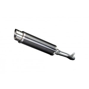 Delkevic slip-on kit Round Carbon 350mm - GSX-R1000K1-K2 (2001-2002)
