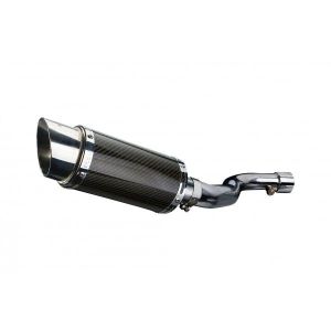Delkevic slip-on kit Round Carbon 200mm - GSX-R1000 (2009-2011)