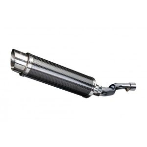 Delkevic slip-on kit Round Carbon 350mm - GSX-R1000 (2009-2011)