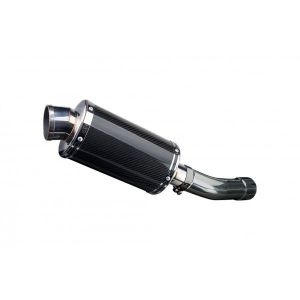 Delkevic slip-on kit Oval Carbon 225mm - GSF650 BANDIT (2007-2014)