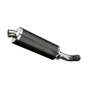 Delkevic slip-on kit Oval Carbon 350mm - GSF650 BANDIT (2007-2014)