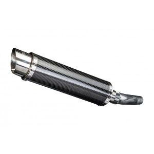 Delkevic slip-on kit Round Carbon 350mm - GSX-R600 (2008-2010)