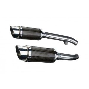 Delkevic slip-on kit Round Carbon 200mm - FJR1300 (2000-2005)