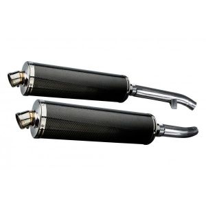 Delkevic slip-on kit Oval Carbon 450mm - FJR1300 (2000-2005)