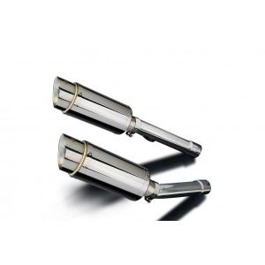 Delkevic slip-on kit Round RVS 200mm - CBR1100XX BLACKBIRD (1996-2009)