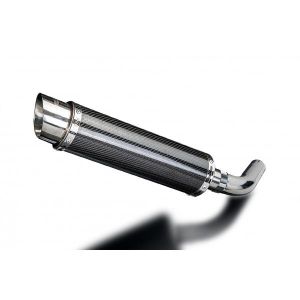 Delkevic slip-on kit Round Carbon 350mm - VFR800-X Crossrunner (2011-2019)
