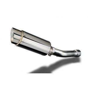 Delkevic slip-on kit Round RVS 200mm - FZ1 FAZER (2006-2015)