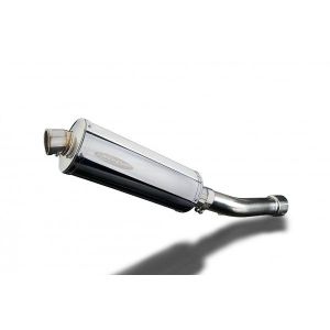 Delkevic slip-on kit Oval RVS 350mm - FZ1 FAZER (2006-2015)