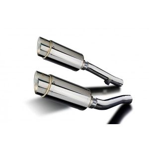 Delkevic slip-on kit Round RVS 200mm - XJR1300/SP (1998-2007)