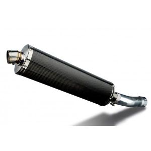 Delkevic slip-on kit Oval Carbon 450mm - XJR1300 (2007-2017)