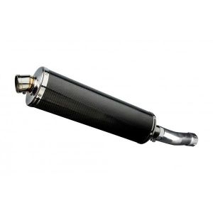 Delkevic slip-on kit Oval Carbon 450mm - XJR1300 RACER (2015-2017)