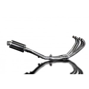 Delkevic volledig systeem Oval Carbon 225mm - CBR600F (1987-1990)