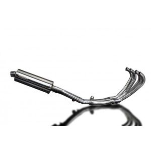 Delkevic volledig systeem Oval RVS 350mm - CBR600F (1987-1990)