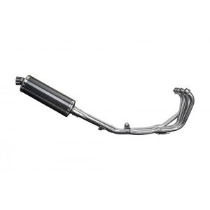 Delkevic volledig systeem Oval Carbon 350mm - CBR600F (1991-1998)