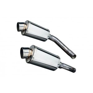 Delkevic slip-on kit Oval RVS 225mm - YZF-R1 (2009-2014)