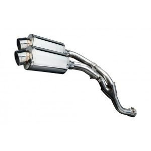 Delkevic slip-on kit Oval RVS 225mm - YZF-R1 (2009-2014)