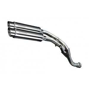 Delkevic slip-on kit Round RVS 350mm - YZF-R1 (2009-2014)