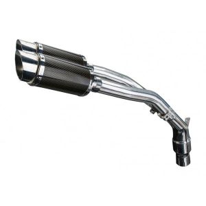 Delkevic slip-on kit Round Carbon 200mm - YZF-R1 2004MY (2004-2006)