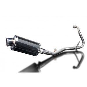 Delkevic volledig systeem Oval Carbon 225mm - YZF-R125 (2008-2013)