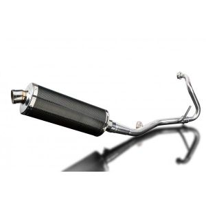 Delkevic volledig systeem Oval Carbon 350mm - YZF-R125 (2008-2013)