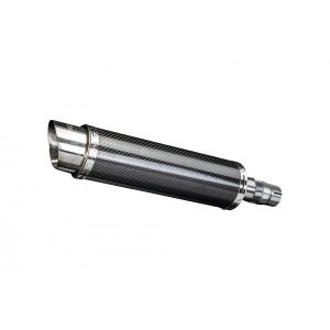 Delkevic slip-on kit Round Carbon 350mm - YZF-R6 (2006-2016)