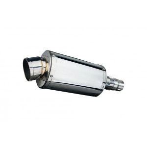 Delkevic slip-on kit Oval RVS 225mm - YZF-R6 (2006-2018)