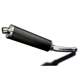 Delkevic slip-on kit Oval Carbon 450mm - YZF-R6 (2003-2005)