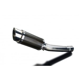 Delkevic slip-on kit Round Carbon 200mm - YZF-R6 (2003-2005)