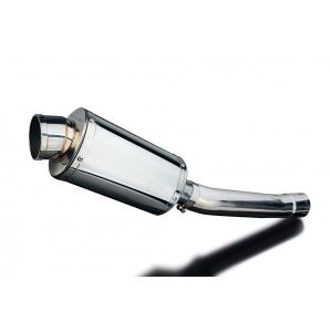 Delkevic slip-on kit Oval RVS 225mm - YZF-R6 (2003-2005)