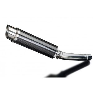 Delkevic slip-on kit Round Carbon 350mm - YZF-R6 (2003-2005)