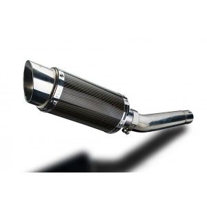 Delkevic slip-on kit Round Carbon 200mm - YZF600R THUNDERCAT(1996-2007)