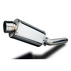 Delkevic slip-on kit Oval RVS 225mm - YZF600R THUNDERCAT(1996-2007)