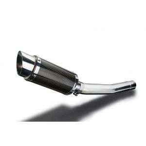 Delkevic slip-on kit Round Carbon 200mm - YZF-R6 (1998-2002)