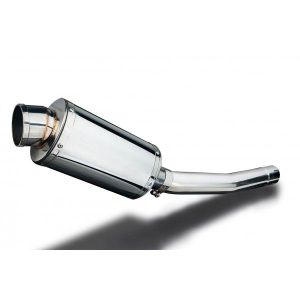 Delkevic slip-on kit Oval RVS 225mm - YZF-R6 (1998-2002)