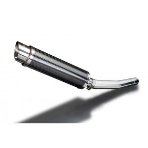 Delkevic slip-on kit Round Carbon 350mm - YZF-R6 (1998-2002)