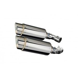 Delkevic slip-on kit Round RVS 200mm - Monster 796 (2011-2014)