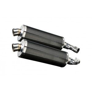 Delkevic slip-on kit Oval Carbon 350mm - Monster 796 (2011-2014)