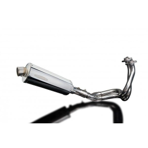 Delkevic volledig systeem Oval RVS 350mm - ER6N/F (2006-2011)