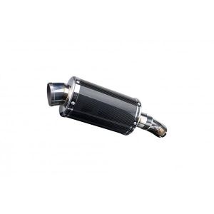 Delkevic slip-on kit Oval Carbon 225mm - ER-6N/F (2006-2011)