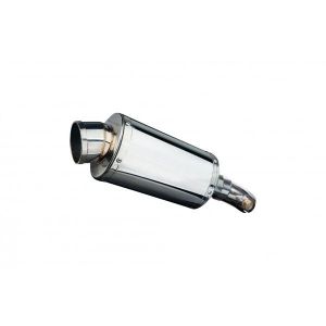 Delkevic slip-on kit Oval RVS 225mm - ER-6N/F (2006-2011)