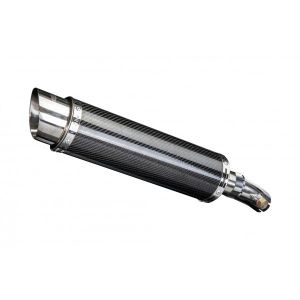 Delkevic slip-on kit Round Carbon 350mm - ER-6N/F (2006-2011)
