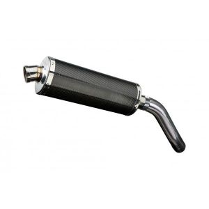 Delkevic slip-on kit Oval Carbon 350mm - Tiger 955 (2000-2007)