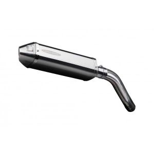 Delkevic slip-on kit Tri-Oval RVS 320mm - Tiger 955 (2000-2007)