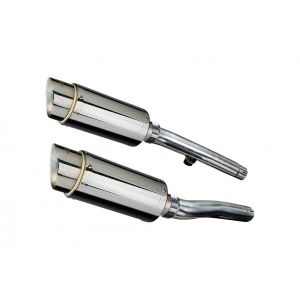 Delkevic slip-on kit Round RVS 200mm - Trident 750/900 (1991-1993)