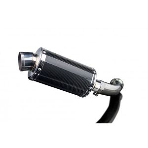 Delkevic slip-on kit Oval Carbon 225mm - VFR750FR-FV (1994-1997)